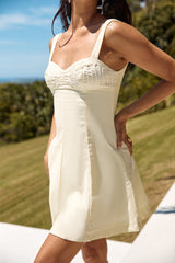 Sound Of Seas Minikleid Gelb