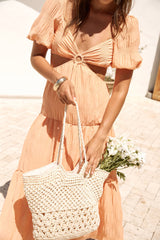 Sun Of The Sky Maxi-Kleid Orange