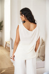 Beruhigendes-Lüftchen-Tanktop Beige