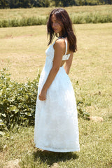 Porcelain Princess Maxikleid Weiß