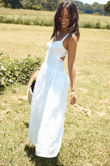 Porcelain Princess Maxikleid Weiß