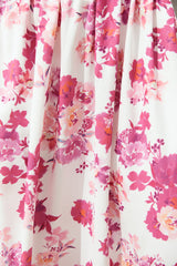 Herzausschnitt Neckholder Maxikleid Pink