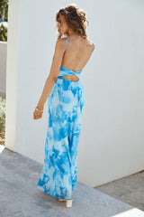 Mi Bonita Maxikleid Blau