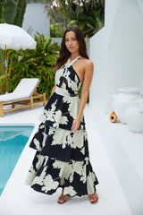 Eclipse Blossom Maxikleid Multi