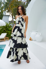 Eclipse Blossom Maxikleid Multi