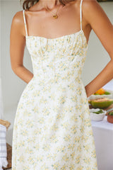 Am besten gekleideter Maxi-Kleid-Print