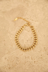 Wanderlust Liebeskettenarmband Gold
