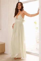 Charelle Maxikleid Grün