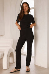 Giselle Strickhose Schwarz
