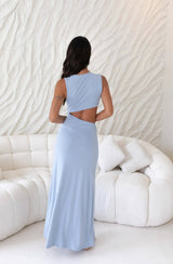 Maxikleid Elle Blau