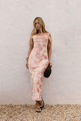 Hold My Heart Maxi-Kleid Pink