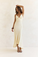 Moving Moments Maxikleid Gelb