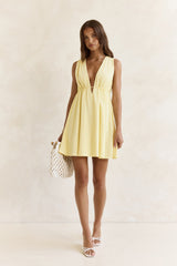 Spritz Of The Sun Minikleid Gelb