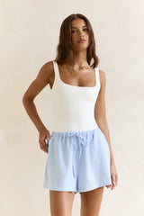 Sunlounge Summers Gingham Shorts Blau