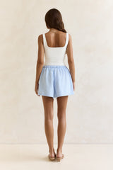 Sunlounge Summers Gingham Shorts Blau