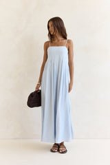 Highrise Skies Maxikleid Blau