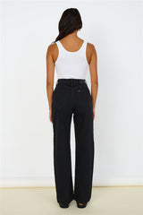 LEE High Baggy Jean Herren Black