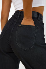 LEE High Baggy Jean Herren Black