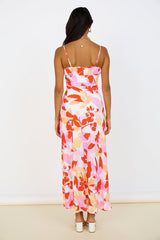 Maxikleid Must Be Love Rosa