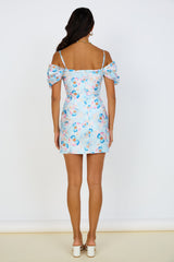 Take Me To Paris Kleid Blau