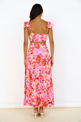 Partykleid Maxi Pink