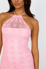 Kombucha Maxikleid Pink