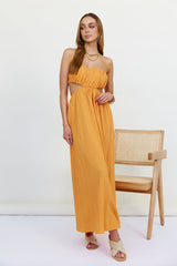Delphina Maxikleid Orange