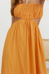 Delphina Maxikleid Orange