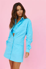 Heavenly Atlas Kleid Blau