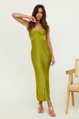 Maxikleid Kinds Of Love Grün