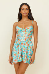 Blossom Season Strampler Blau