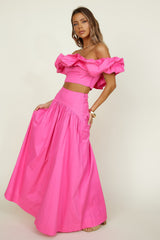 SEVEN WONDERS Savannah Maxirock Fuchsia