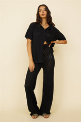 Angel Face Hose Schwarz