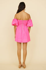 Work For It Kleid Rosa