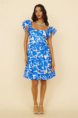 Midikleid „Core Values“ Blau