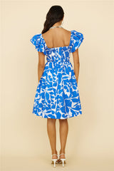 Midikleid „Core Values“ Blau