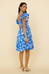 Midikleid „Core Values“ Blau