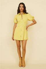 Love You Need Kleid Gelb