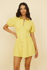 Love You Need Kleid Gelb