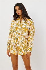 Sommerliebhaber-Shirt Gelb