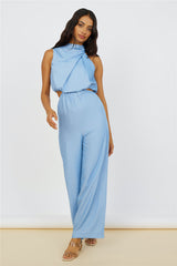 Song Of My Heart Jumpsuit Blau