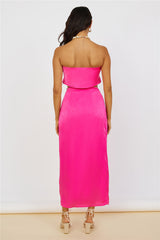 The Right Place Crop Top Rosa
