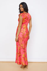 Maxikleid Radiant Skies Orange