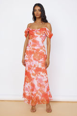 Deep Dawn Maxikleid Rosa