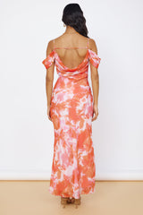 Deep Dawn Maxikleid Rosa