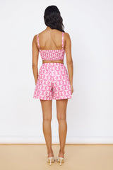Geheimnisse der Sommershorts Pink