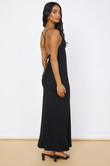Maxikleid Pure Delight Schwarz