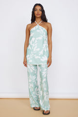 SEVEN WONDERS Ilah Neckholder-Oberteil Salbei