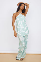 SEVEN WONDERS Ilah Neckholder-Oberteil Salbei