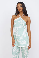 SEVEN WONDERS Ilah Neckholder-Oberteil Salbei